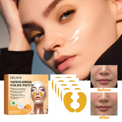 US Local EELHOE Nasolabial Folds Patch, Fade Fine Lines Law Lines Lifting And Tightening Facial Skin Moisturizing And Hydrating