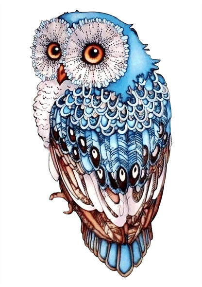 US Local Each Piece Is Animal Shaped Christmas Gift Colorful Elephant Turtle Wooden Jigsaw Puzzles