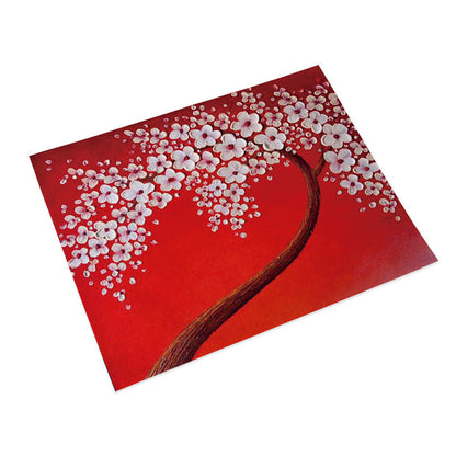 Retro tree pattern placemat