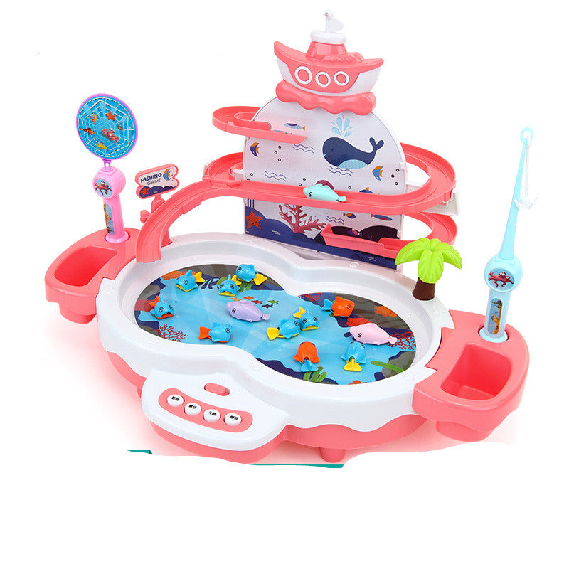 Magnetic Fish Intelligence Brain Children's Electric Fishing Toy 3-year-old Baby Boy And Girl Treasure