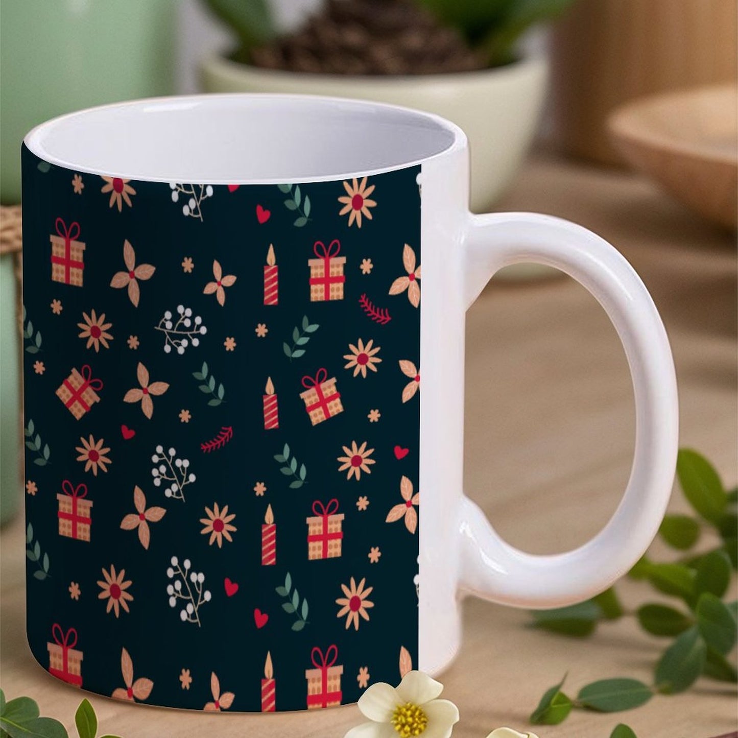POD US Local White mug with full print, Christmas 0039
