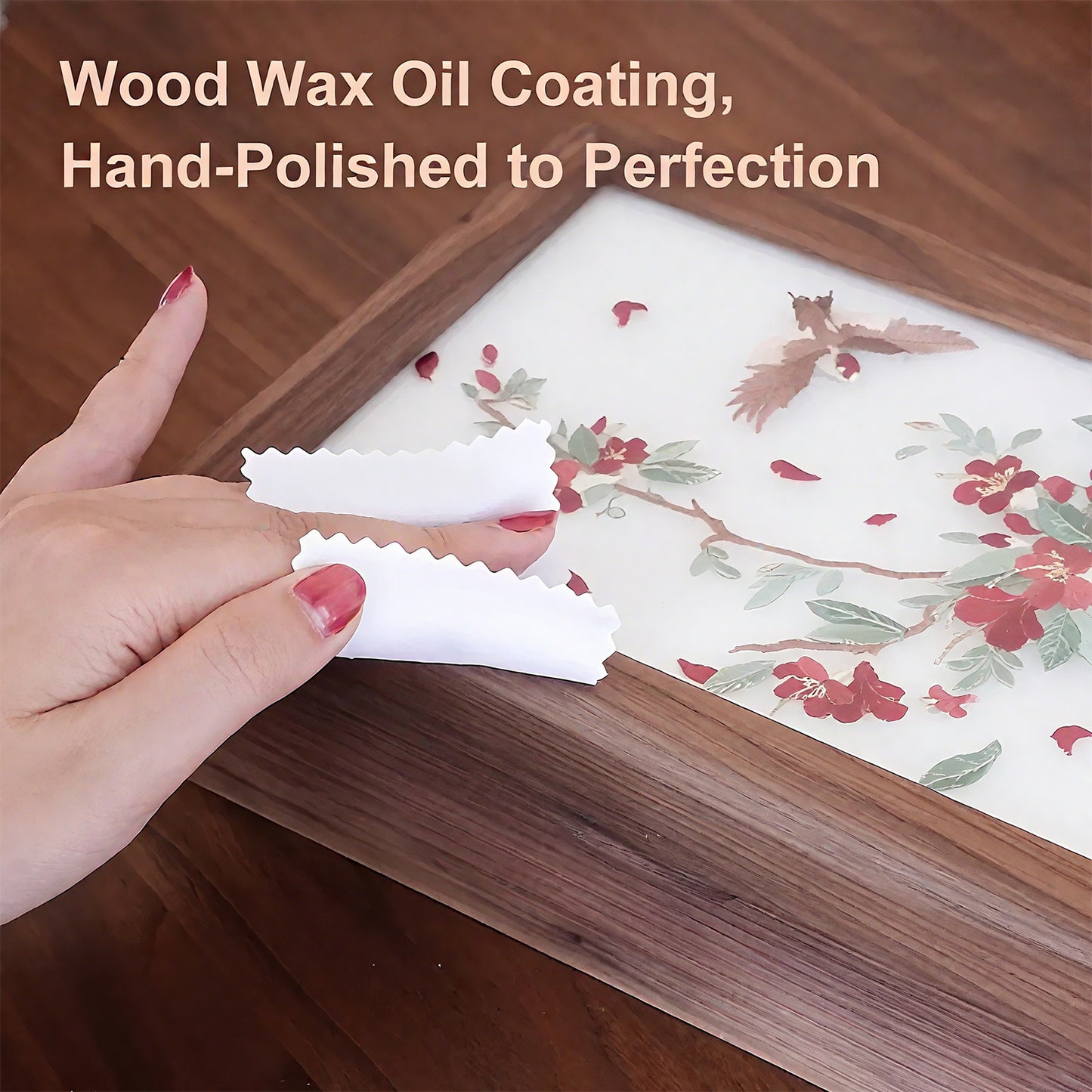 US Local Solid Wood Jewelry Storage Box