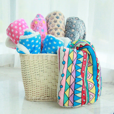 US Local Cute Cat Blankets Dog Pet Mat