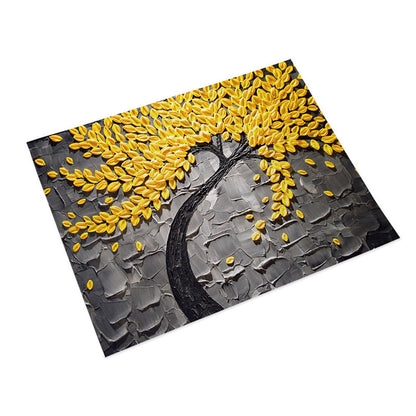 Retro tree pattern placemat