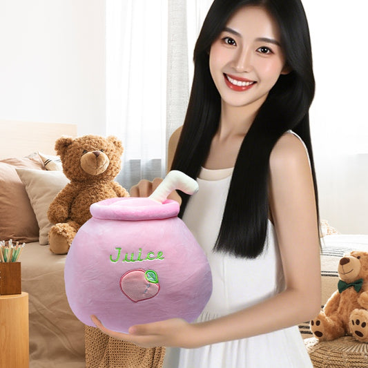 US Local Peach Juice Stuffed Toy-26cm