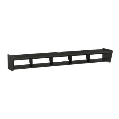 US Local Modern Wall-Mounted Floating TV Stand Solid Black