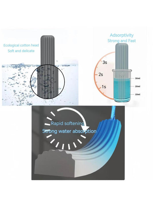 US Local Mini Desktop Household Hands-free Rotating Cleaning Mop Suitable For Bathroom And Kitchen