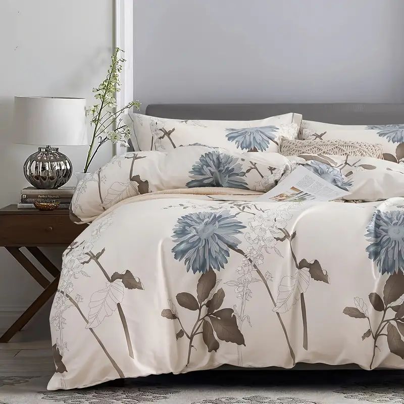 US Local Haoyijia Big Flower Duvet Cover
