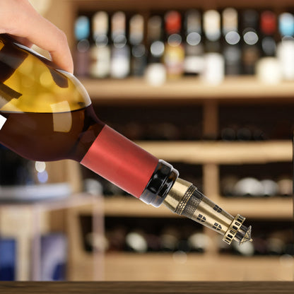 US Local Creative Lighthouse Wine Stopper, Seals The Aroma Of Wine, Protects High-quality Wine, And Serves As A Premium Tool For Wine Preservation.