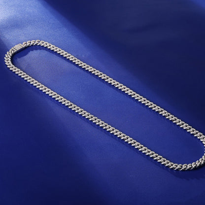 Life Convention Luxury Fashion Mossan Diamond S925 Silver Necklace