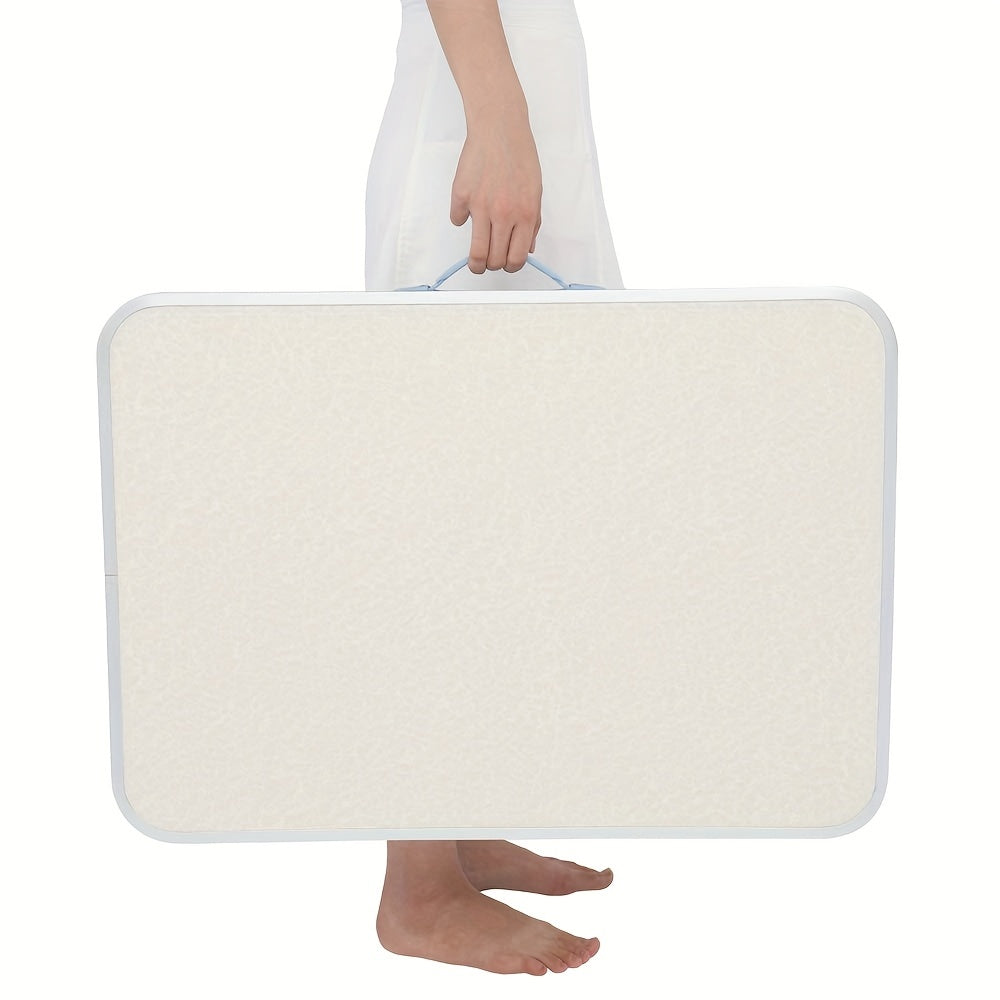 US Local Aluminum Portable Folding Camping Table With Handle, Providing Extra Storage Space For Large Picnic Tables