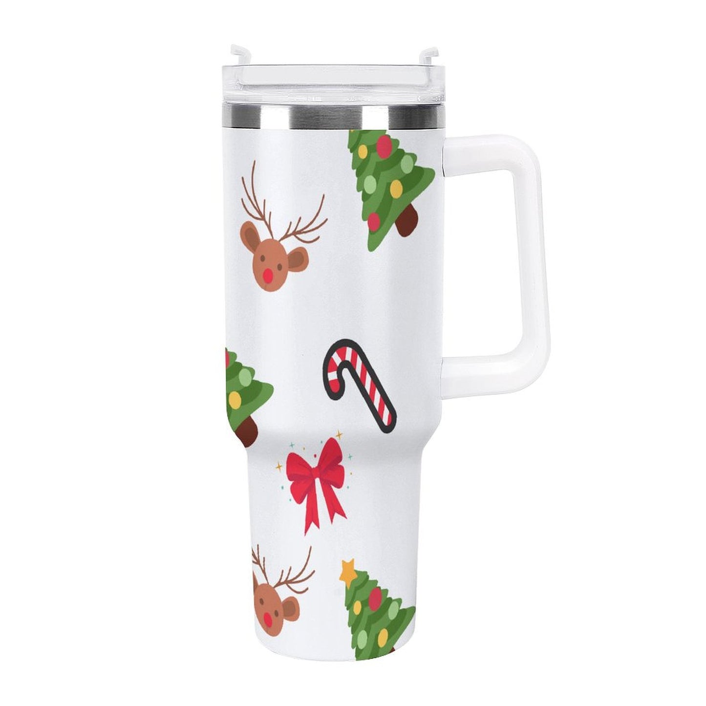PHDT00099 POD US Local Tumbler 40 oz Large Capacity Car Cup Floral, Spring, Watercolor