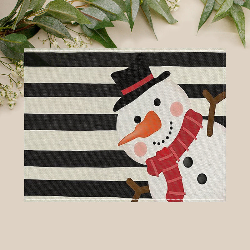 Christmas Printing Non-slip Placemat