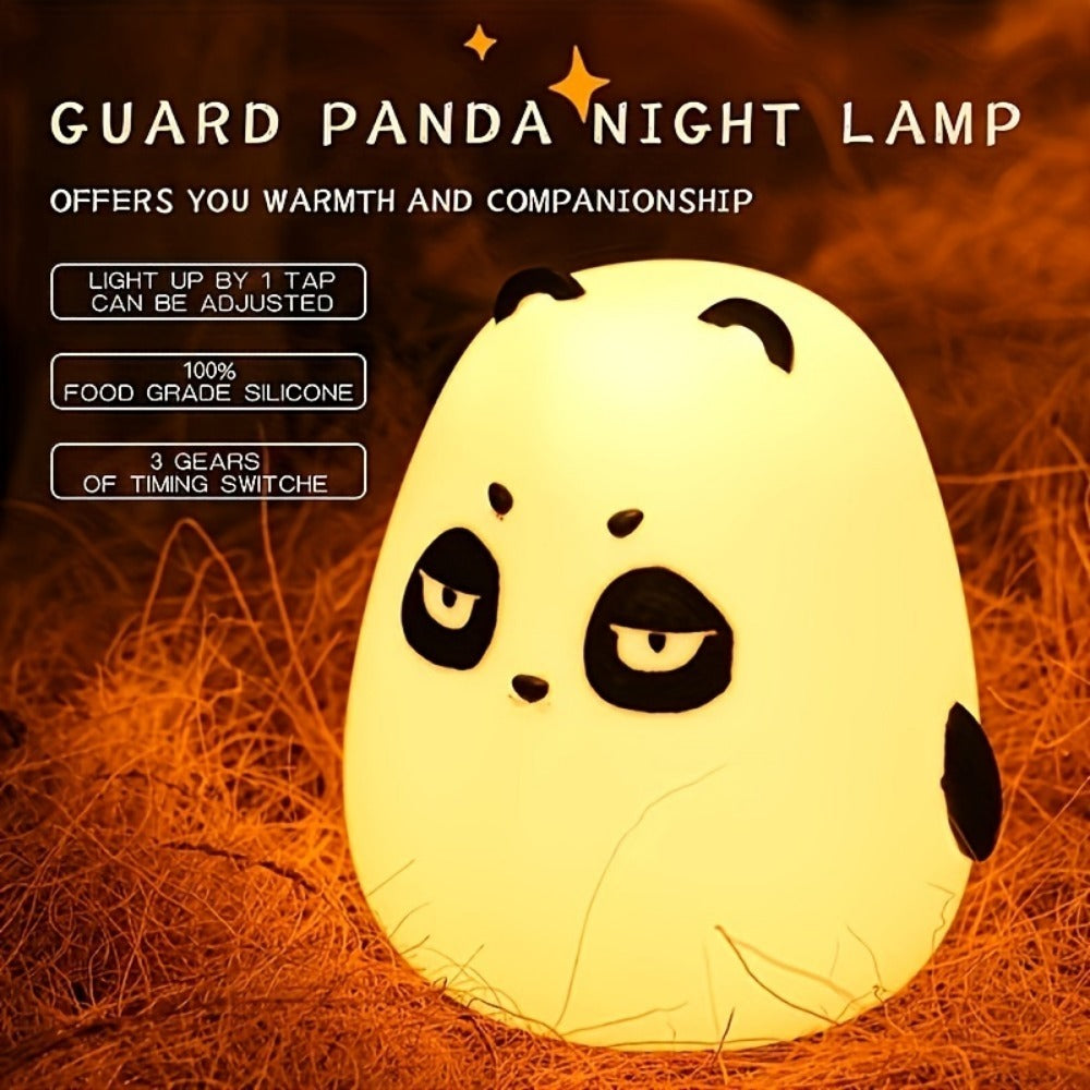 US Local 1 LED Cute Rainbow Light Changing Silicone Light Pat Control USB Charging Soft Silicone Light Christmas Gift For Girls Boys,mystery Box