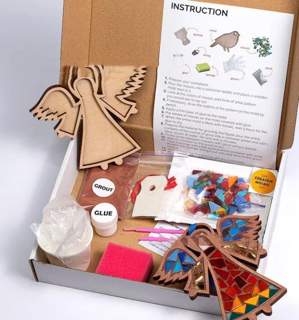 DIY Mosaic Kit Christmas Gift