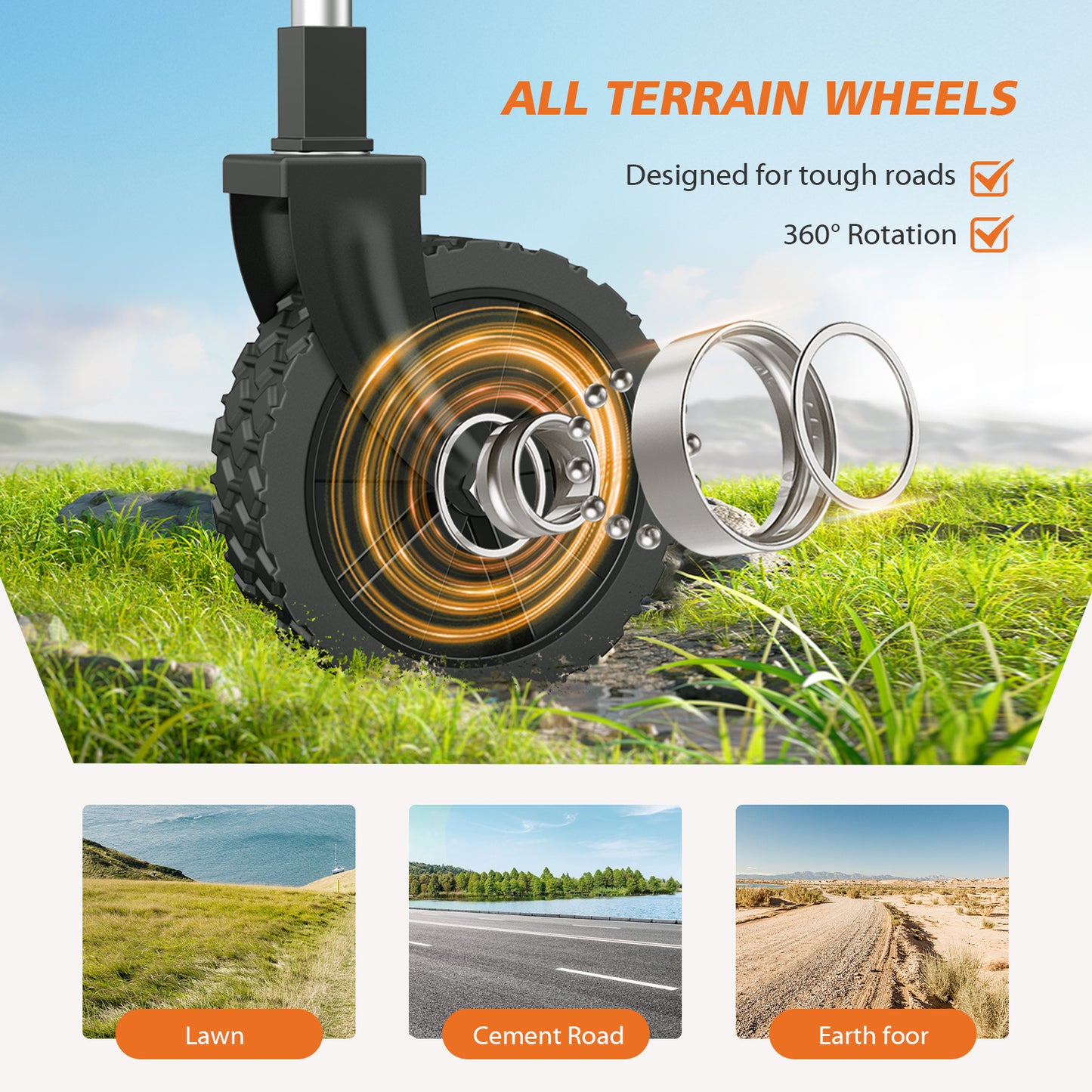 US Local Foldable Carriage For Camping And Shopping