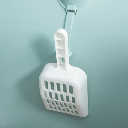 US Local Cat Litter Box With Lid, Indoor Cat With Tray, Spoon, Strainer