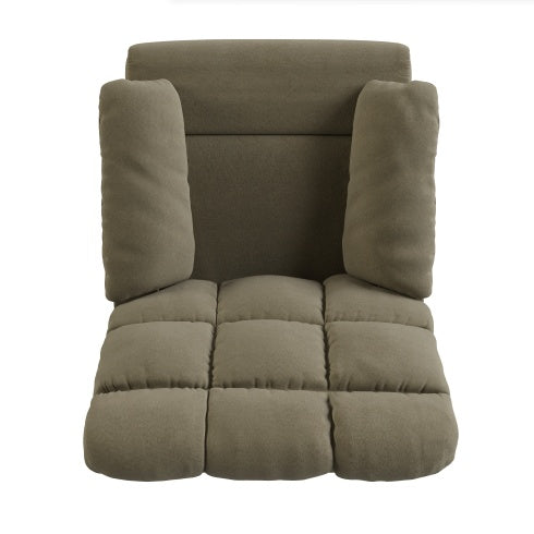 US Local The Granada Recliner In Sage Gray