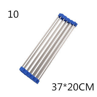 US Local Folding Kitchen Drain Sink Rack Stainless Steel