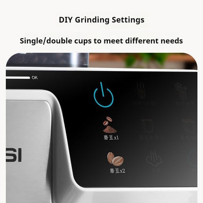 Double Extraction Coffee Machine Espresso Household Steam Milk