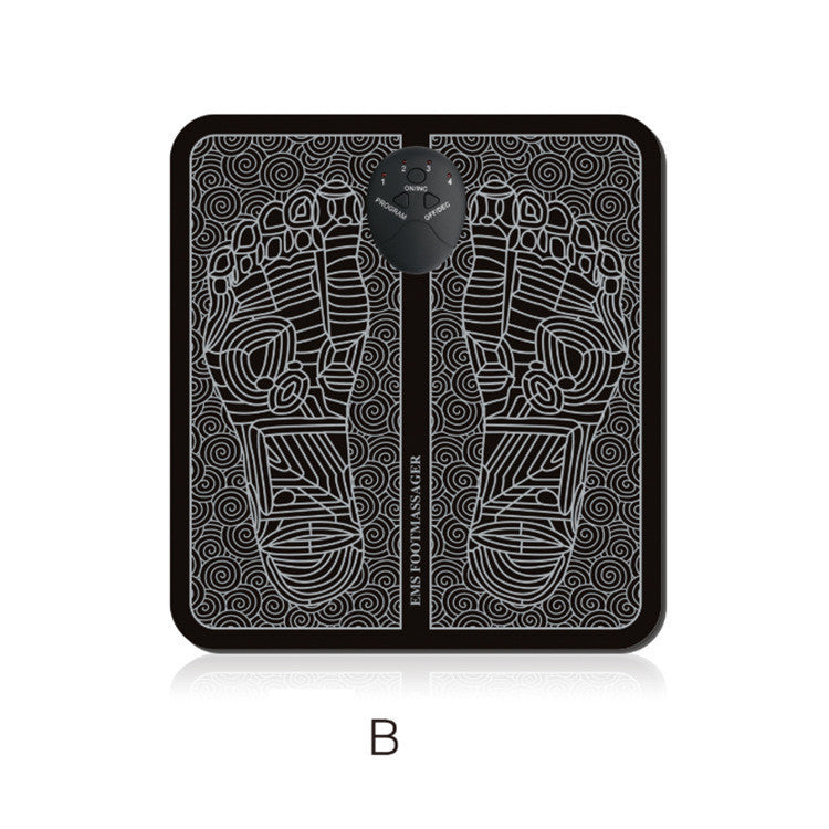 USA Local Ems Foot Massager Mat Tens Fisioterapia Electric Foot Cushion Blood Circulation Acupunctur Pad Foot Health Care Relaxation Pain