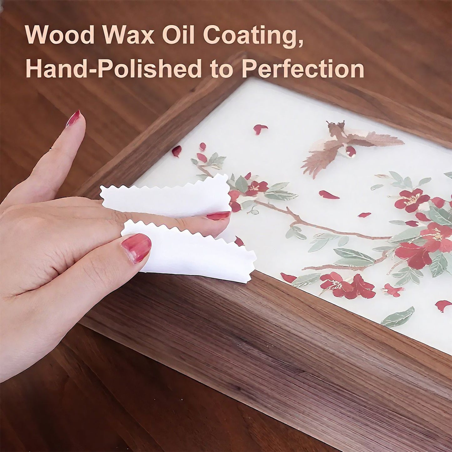 US Local Solid Wood Jewelry Storage Box Ladies Retro Wooden Necklace Jewelry Bracelet Watch Display Box Handmade Wedding Birthday Anniversary Jewelry Box