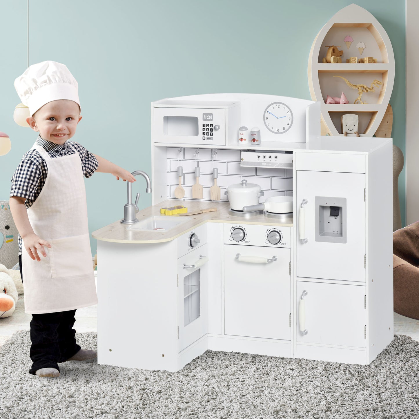 US Local Corner Kids Kitchen Playset
