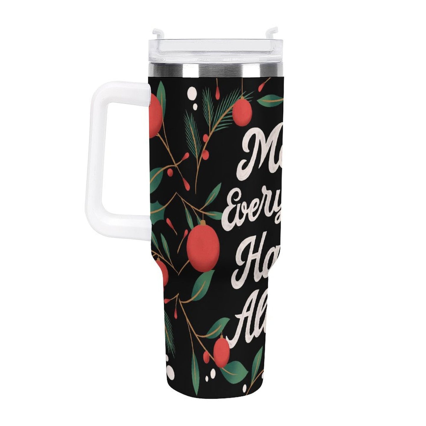 PHDT00172 POD US Local Tumbler 40 oz Large Capacity Car Cup Christmas