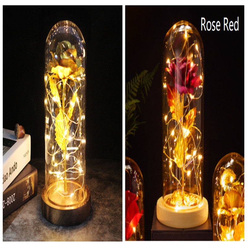 Little Prince Rose Glass Cover