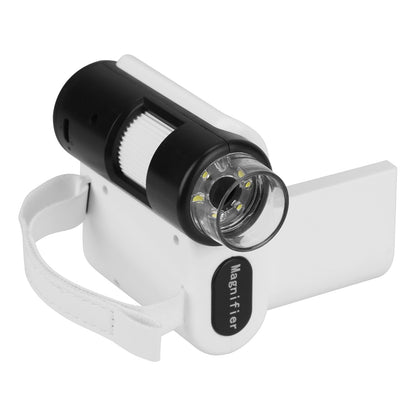 US Local 1Pc 3 In 1 Kids Microscope Telescope Camera 1,000X Handheld USB Mini Microscope With LED Light 6 Sample Slides 32G MMC Card For Boys Girls Aged 6 Years Old