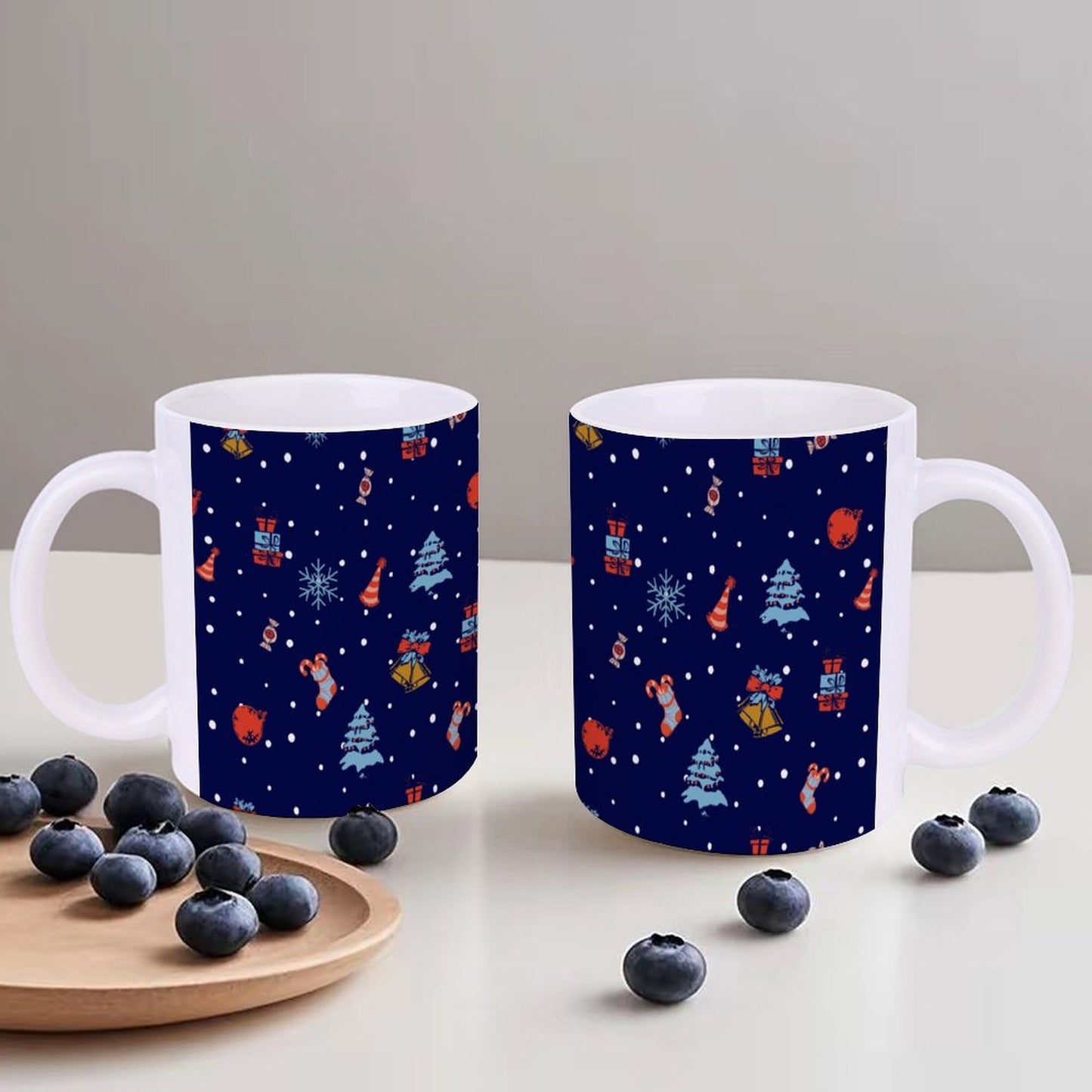 POD US Local White mug with full print, Christmas 0062