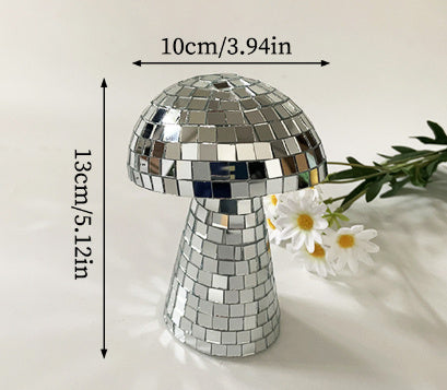 US Local Mirror Glass Brick Mushroom Disco Ball Upholstery