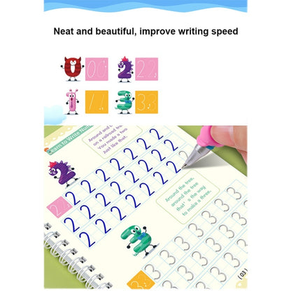 Hot Selling Preschool Hard Pen And Groove Copybook Practice Copybook For Children In English