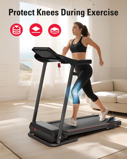 US Local Foldable Treadmill Fitness Walking Machine