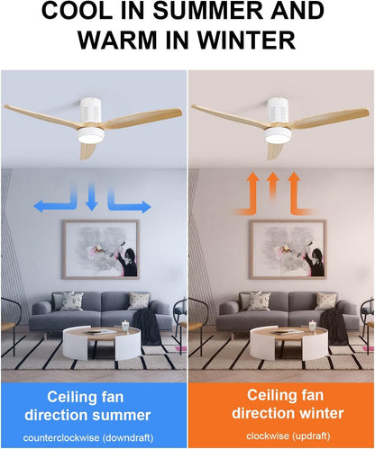 US Local Metal And Wood Ceiling Fans