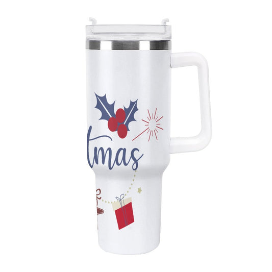 PHDT00051 POD US Local Tumbler 40 oz Large Capacity Car Cup Christmas