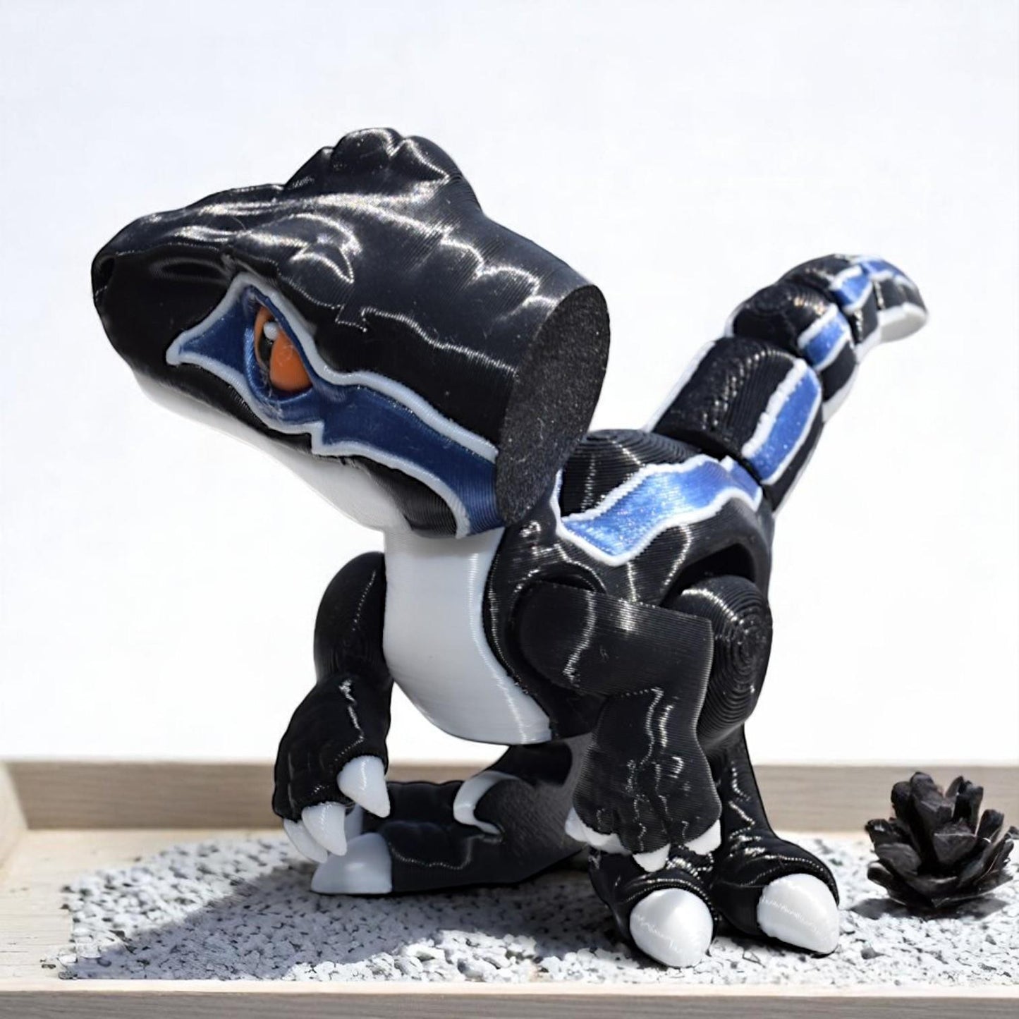 US Local Velociraptor Exquisite Details, Domineering Shape, High-quality And Charming Appearance, Dinosaur Lovers Collect Home Decorations