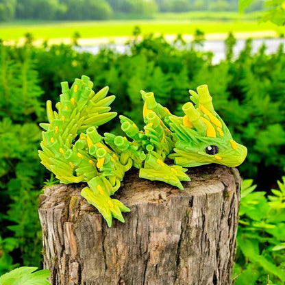 US Local Bamboo Dragon Creative Decoration, Exquisite Details And Outstanding Appearance, Worth Having