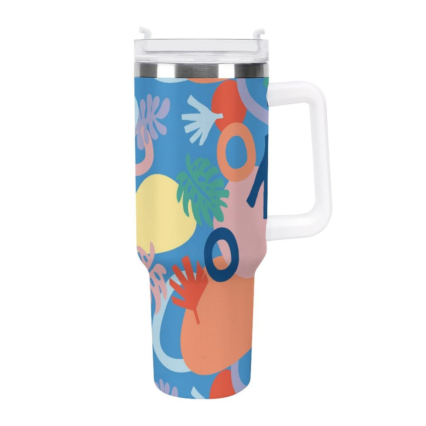 PHDT00499 POD US Local Tumbler 40oz Large Capacity Car Cup Graffiti, Summer