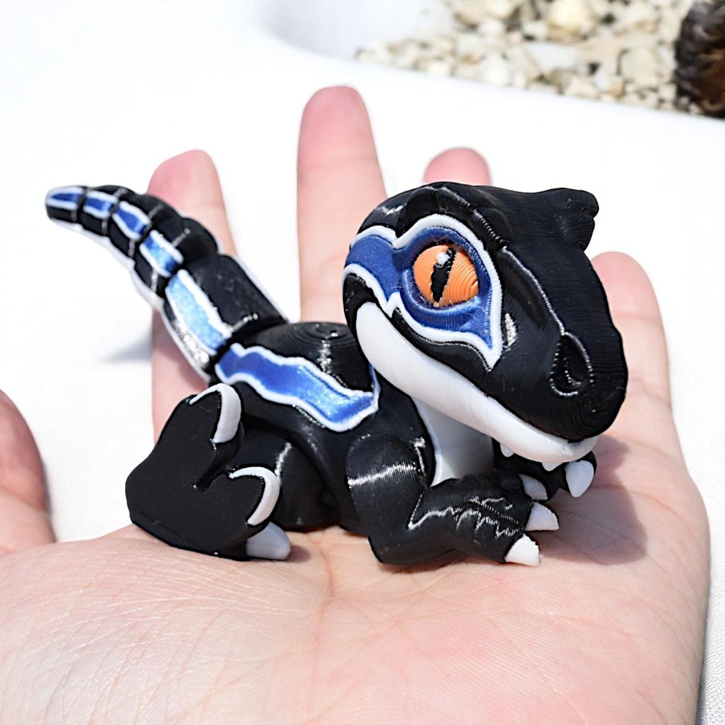 US Local Velociraptor Exquisite Details, Domineering Shape, High-quality And Charming Appearance, Dinosaur Lovers Collect Home Decorations