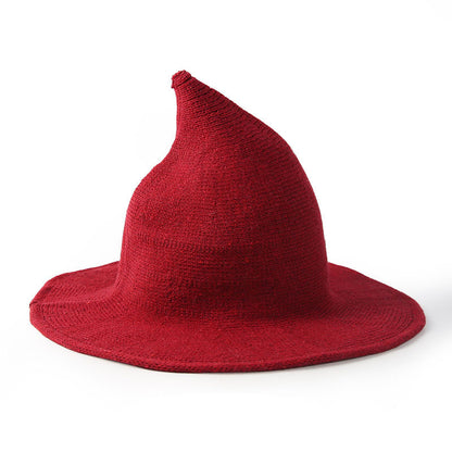 US Local European And American Halloween Wool Wizard Hat