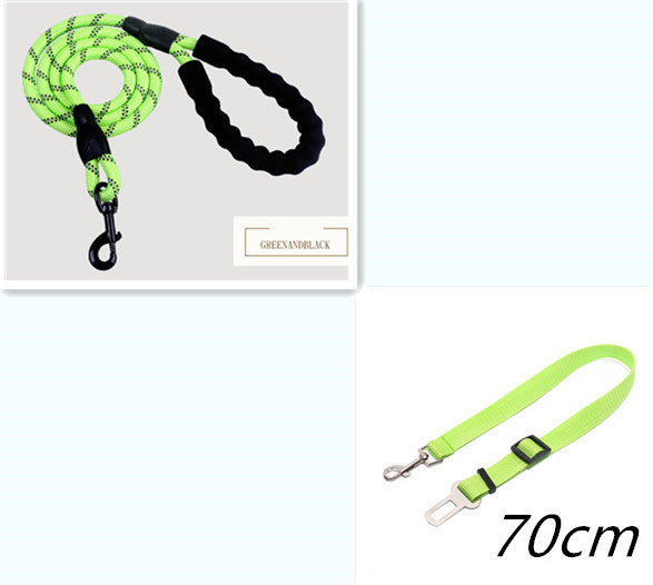 US Local Reflective Dog Leash Nylon Pet Dog Leash Rope For Small Medium Large Dogs Walking Training Pet Suppiles
