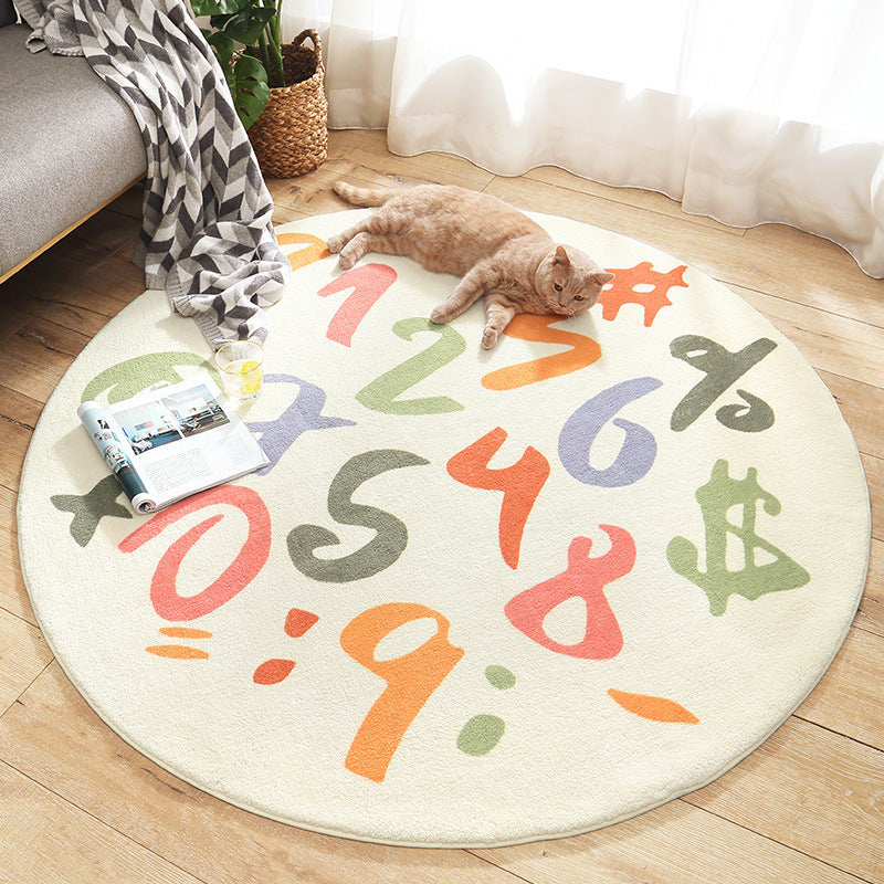 Cartoon Thickened Tea Table Blanket Bedroom