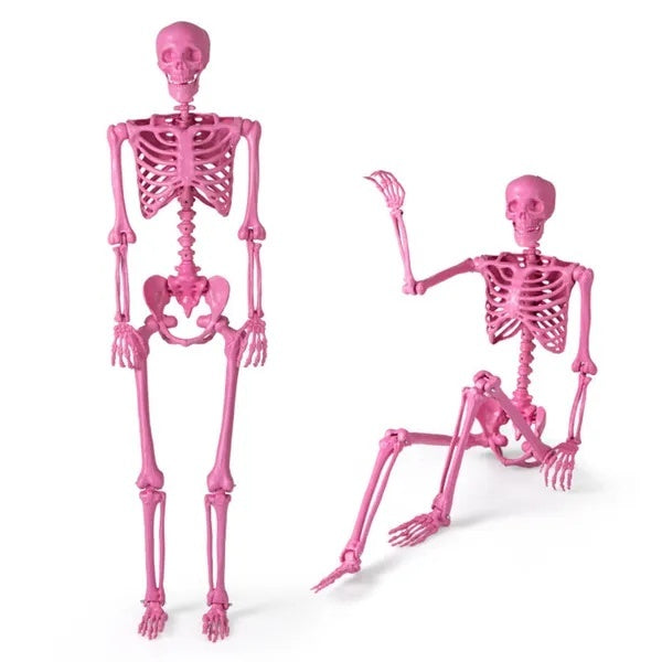 Halloween Skeleton Decor - No Assembly Needed, Integrated Hanging Rope, Playful-Spooky Vibe For Parties Yards