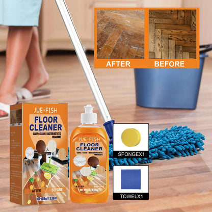 US Local Jueyu Floor Cleaner, Decontamination And Cleaning Wood Floor Cleaning, Polishing And Brightening Tile Cleaner
