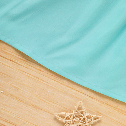 US Local Toddler Girl's Bunny Dress Bow Headband Ruffle Sleeve Smocked Dress With Rabbit Embroidery For Summer