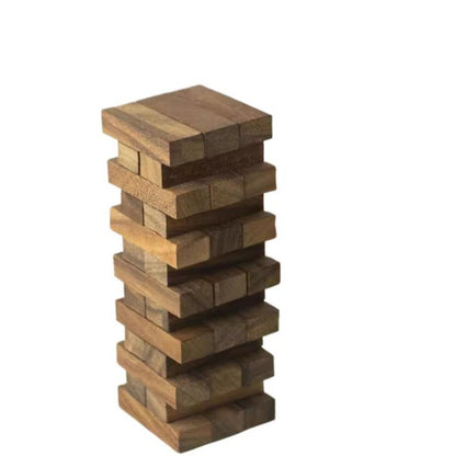 US Local Wooden Building Blocks - Fun Toys For Family Games, Board Games, Parties And Family Reunions