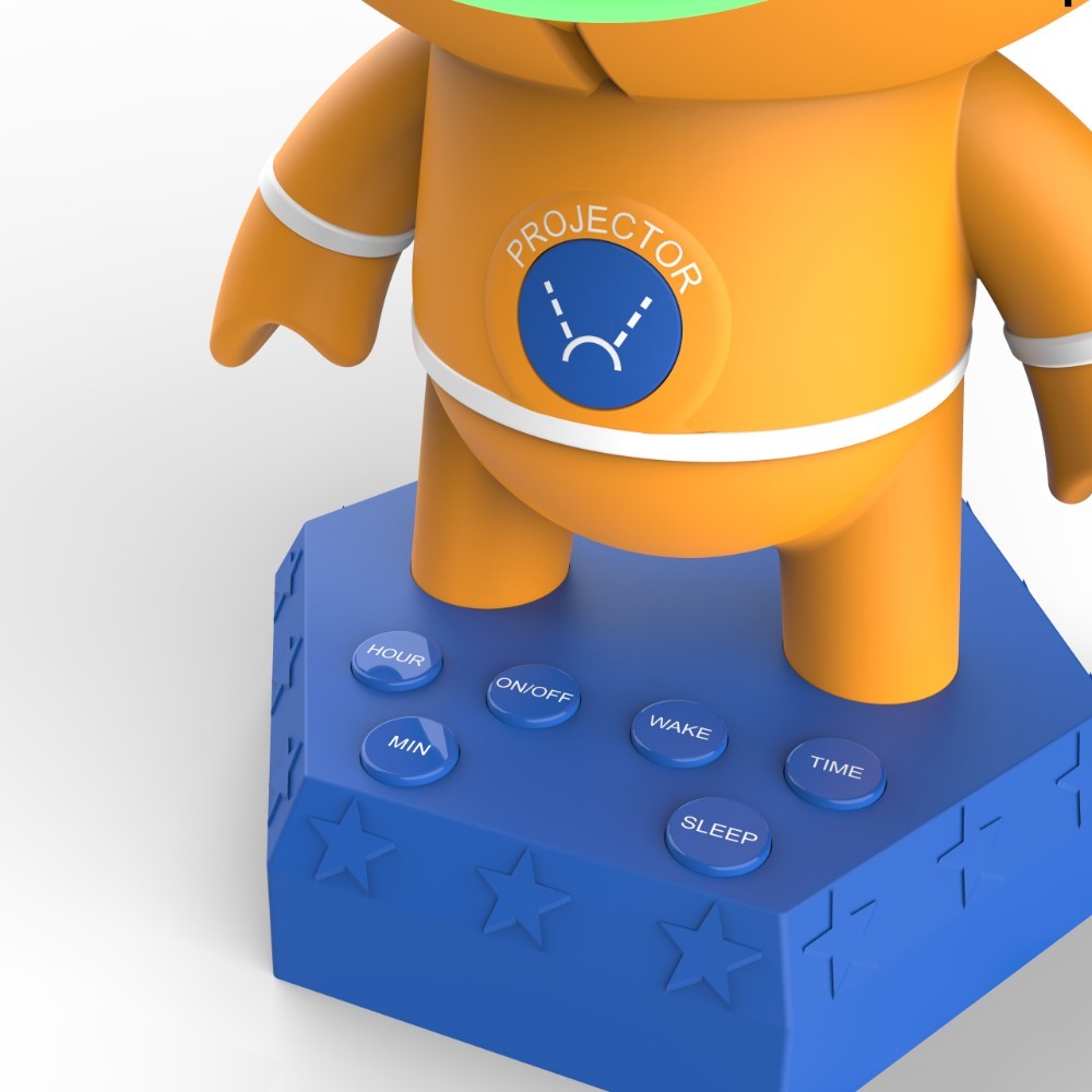 US Local New Fashion Projection Electronic Clock English LED Digital Clock Electronic Alarm Clock