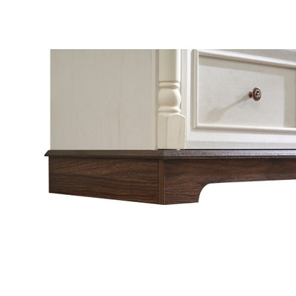 US Local Farmhouse Style 6 Drawer Dresser Chest With Base Wooden Rustic Chest Of Drawers, Storage Dresser Organizer For Bedroom, Living Room, Beautiful Sturdy And Durable