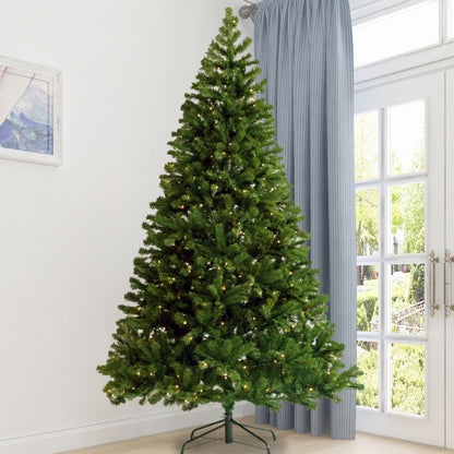 US Local Pre-Installed Illuminated Christmas Tree 6 Foot Faux Hinged Christmas Tree With Foldable Stand